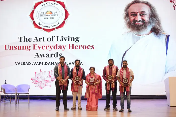 Award function — Valsad, Gujarat