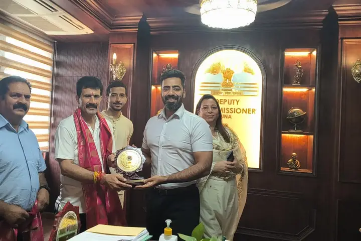 Award function — Una, Himachal Pradesh