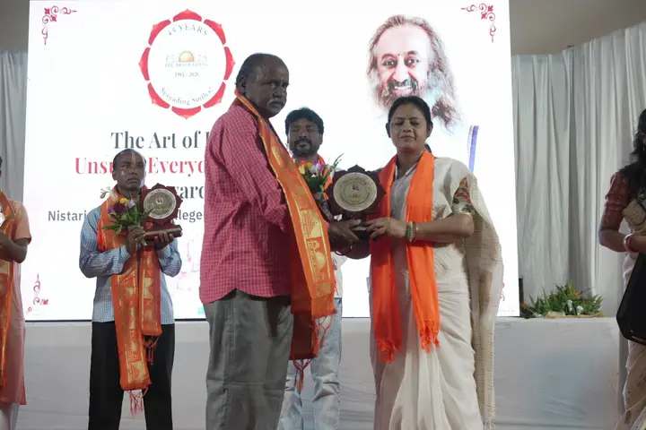 Award function — Purulia, West Bengal
